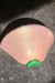 Stor vintage Murano væglampe i en smuk kombination af rosa / lyserød glas med guldskær og et særligt grønt beslag. 2x E27 fatning.Håndlavet i Italien, 1980/90erne.  H:16 cm B:34 cm D:16 cm 