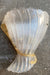 XL Vintage Murano Regency væglampe. Mundblæst glas med messing skruer på siden. 2x E27 fatning. Håndlavet i Italien, 1980/90erne. 