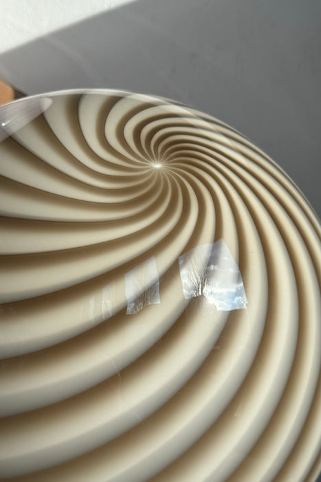 Murano round swirl gray brown ceiling lamp pendant D:30 cm (on the way)