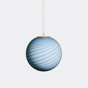 Murano Candy pendant blue swirl D: 30 cm