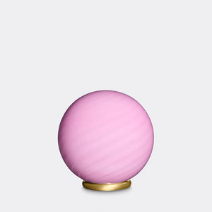 Murano Candy bordlampe bubble gum swirl D:20 cm