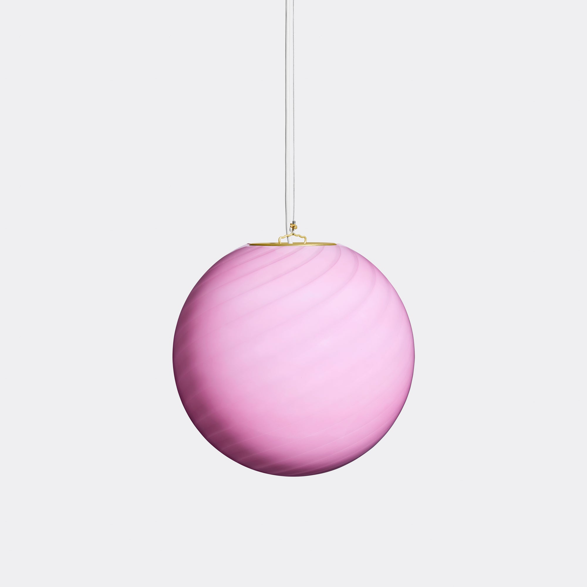 Murano Candy pendant bubble gum pink D: 30 cm
