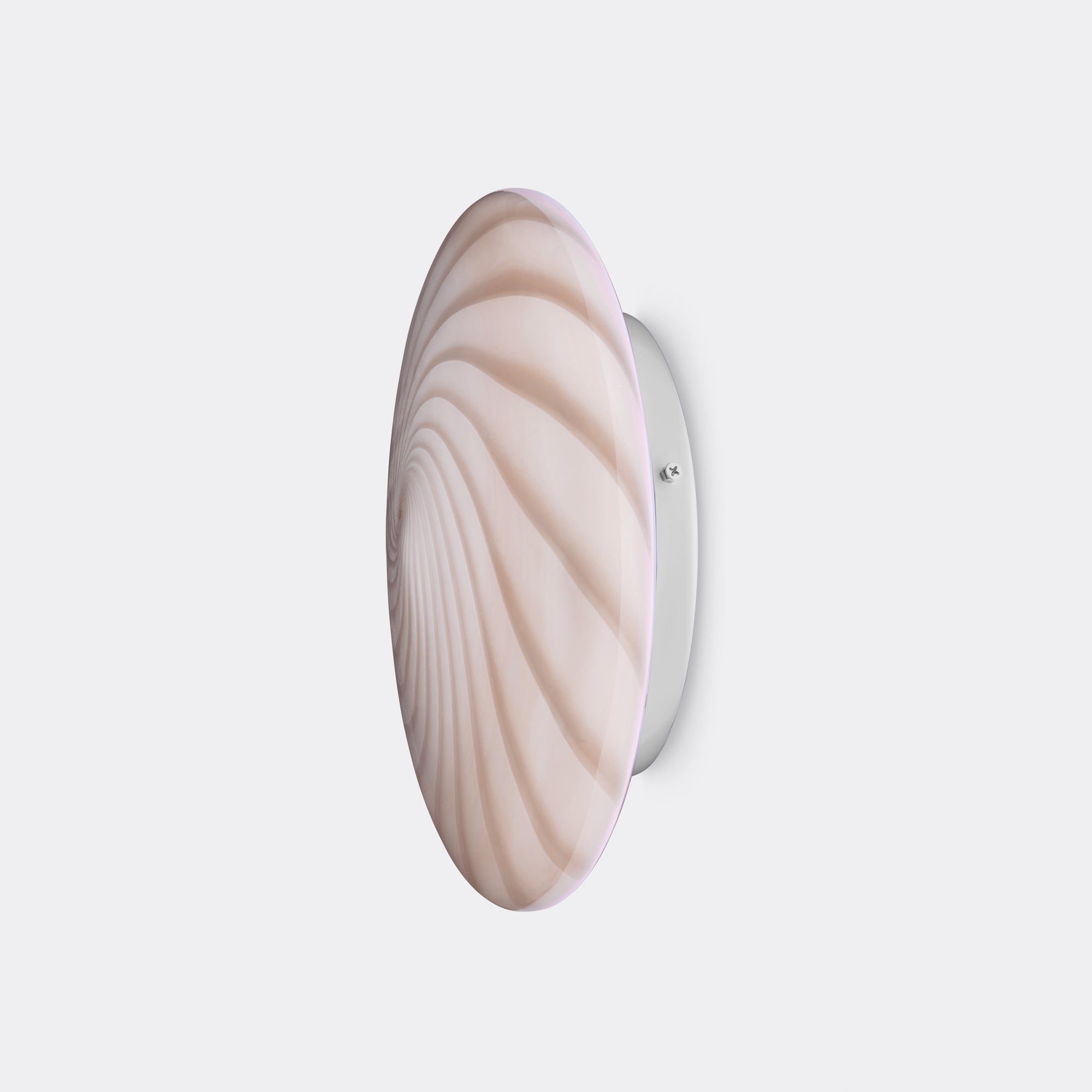 Murano Candy flush mount caramel cream swirl D: 30 cm