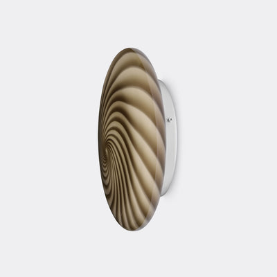 Murano Candy flush mount grey/brown swirl D: 30 cm