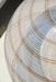 Vintage Murano plafond lampe, kan bruges både som loftlampe og væglampe. Mundblæst krystal glas med hvid og gylden swirl. Giver et fantastisk lysspil på overfladerne omkring. Håndlavet i Italien, 1970erne. 