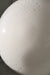 Vintage Murano VeLuce pendel loftlampe i oval form. Mundblæst i hvid glas med mønster af bobler. Håndlavet I Italien, 1970erne, og kommer med original ophæng i messing. D:40 cm