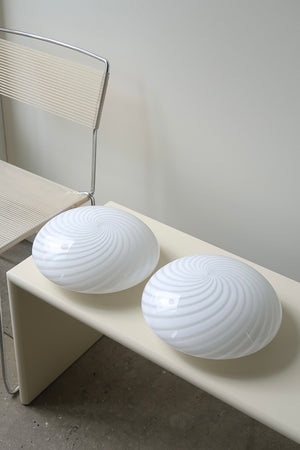 Vintage Murano ceiling lamp / wall lamp D: 30 cm