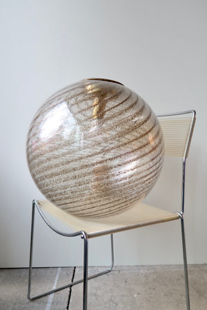 Vintage Murano large ceiling lamp with bubbles D: 48 cm