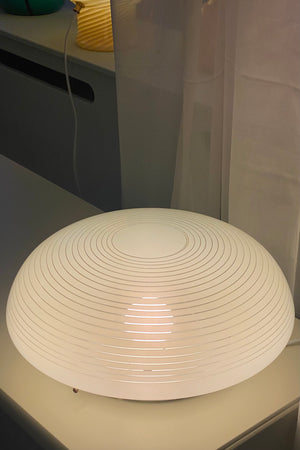 Vintage Murano cream yellow ceiling lamp D: 38 cm