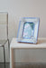 Vintage Murano Vetri fiori billederamme i glas. Mundblæste glasblomster sat i ramme af mundblæst glas. Håndlavet i Italien, 1970erne, og har originalt klistermærke. H: 28 cm. D: 22 cm. 