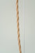 Vintage Murano loftlampe pendel med messing ophæng. Mundblæst i hvid opal glas med helt swirl. Håndlavet I Italien, 1970erne. D:40 cm. murano pendant ceiling light lamp glass swirl old