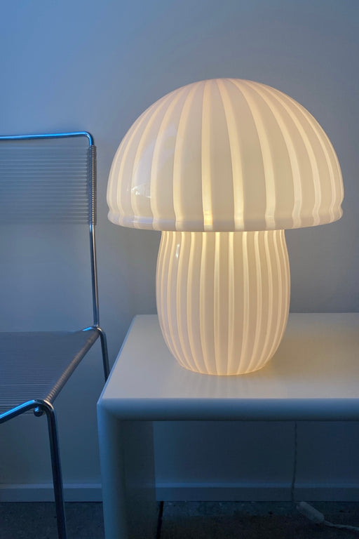 Peppery Glass Mushroom Lamp - Vintage Murano Style Lighting – Peppery Home